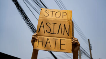 Sign reading Stop Asian Hate