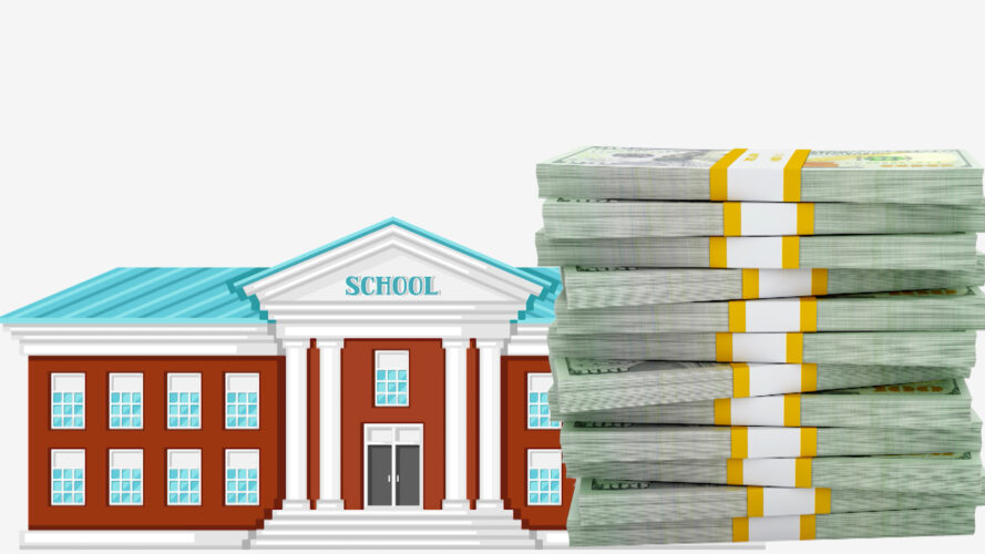 School and money