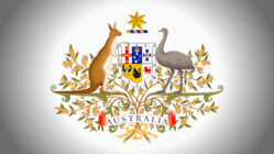 The official emblem of Australia