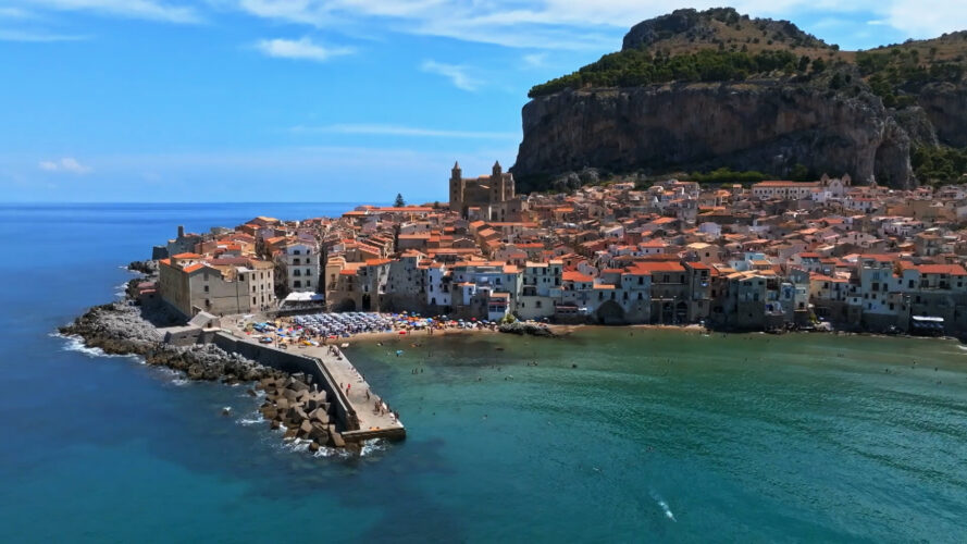 View of Sicily