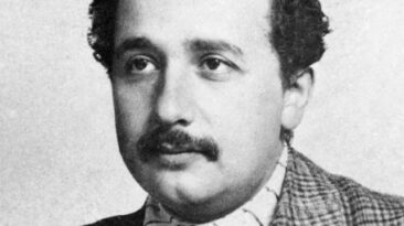 A young Albert Einstein