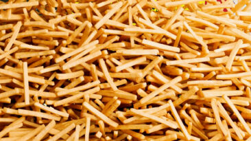 a LOT of French fries!