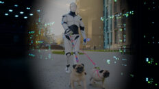 An AI dog walker