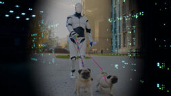 An AI dog walker