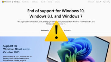 Windows 10 Alert