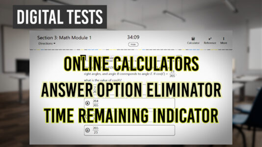 A few things new to the exams