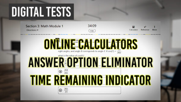 A few things new to the exams