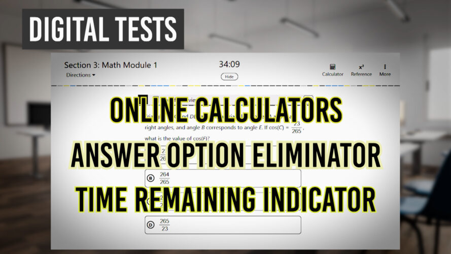 A few things new to the exams