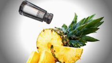 Adding salt to a pineapple