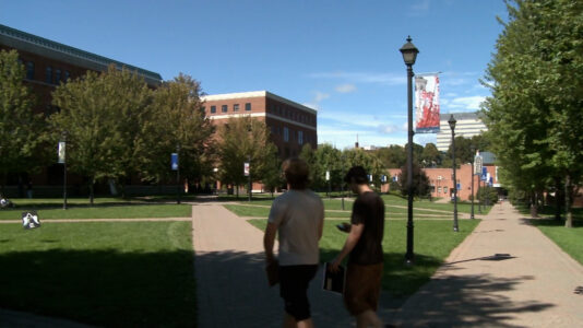A college campus