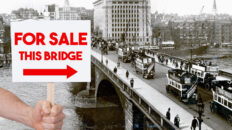 The London Bridge for sale!