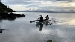 Boaters in the Philippines