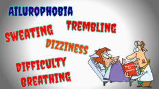 symptoms of Ailurophobia