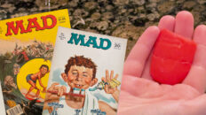 A bar of soap and some MAD Magazines, of course